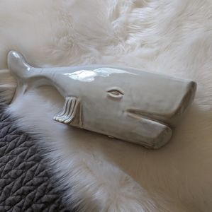 White Ceramic Whale 🐋